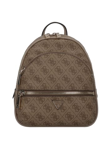 Guess Manhattan II City Rucksack 26 cm in latte logo