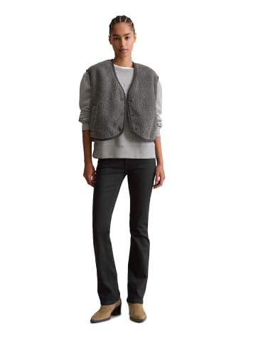 Marc O'Polo DENIM Teddyweste relaxed in Anthra Melange