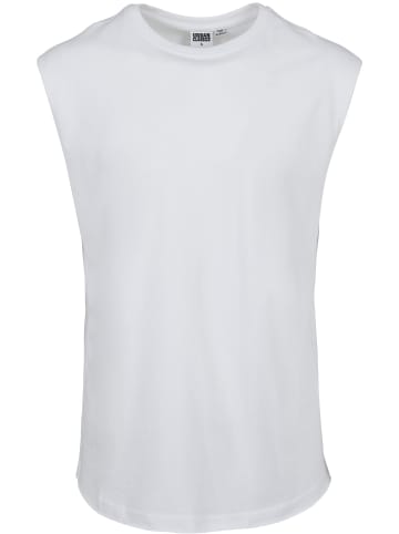 Urban Classics Urban Classics Herren Open Edge Sleeveless Tee in white