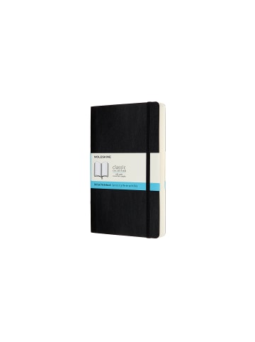 Moleskine Notizbuch mit weichem Einband, Punktraster  "Classic Expanded" in Schwarz