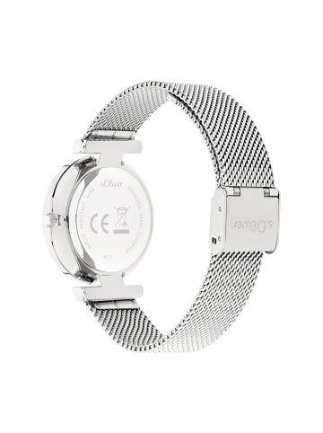 s.Oliver Quarzuhr SO-4631-MQ in silber