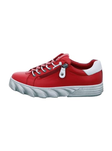 Gemini Plateau Schnürschuhe in Rot