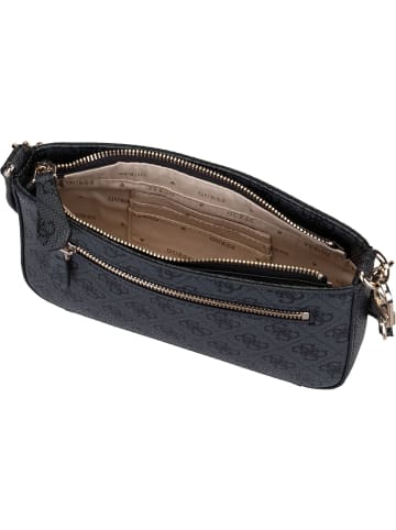 Guess Handtasche Noelle II Mini Top Zip SHB Logo in Coal Logo