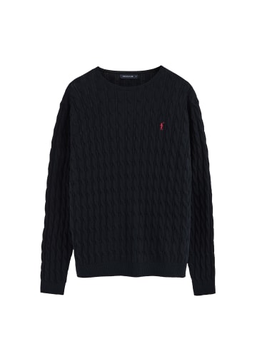Polo Club Pullover RIGBY GO CABLE U COTTON VO in Navy Blau