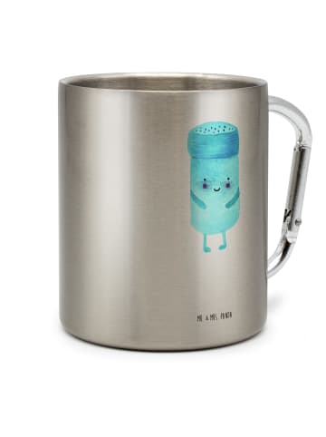 Mr. & Mrs. Panda Thermobecher Beste Freunde Salz mit Spruch in Silber