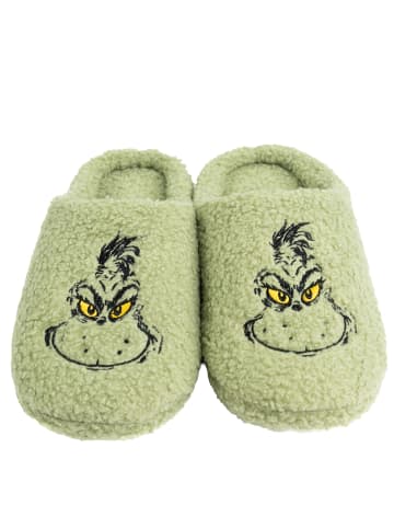 The Grinch Hausschuhe Slipper Pantoffeln Puschen Schlappen in grün