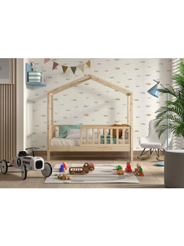 58 aufm Kessel JUNIORBETT Karie 148x151x76 aus Massivholz in natur