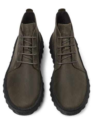 Camper Schnürschuhe " Ground " in Dunkelgrün