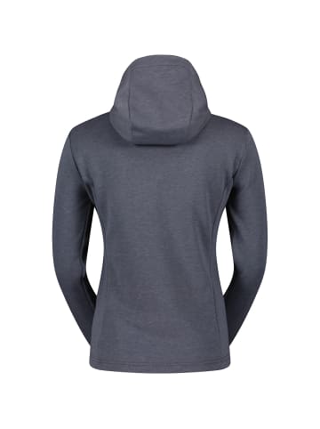 SCOTT W DEFINEDWARM HYBRID HOODY in Blau