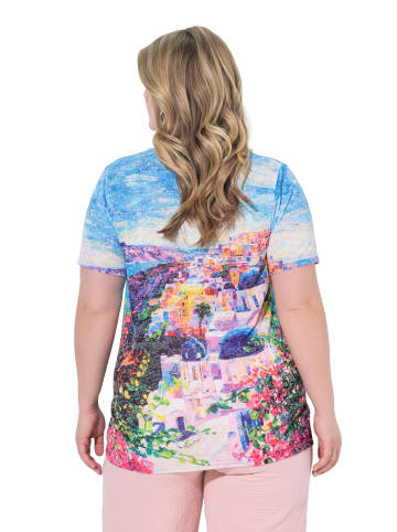 MIAMODA Shirt in quellenblau