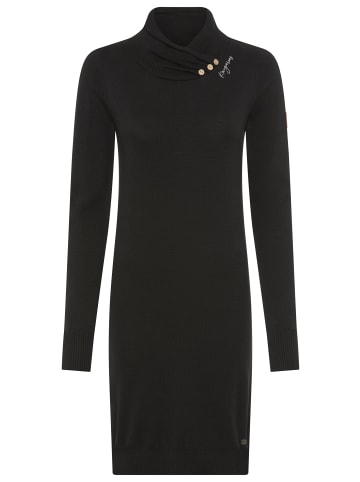 Kangaroos Strickkleid in schwarz