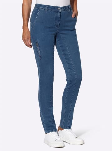 Sieh an! Jeans in blue-bleached