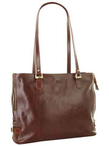 piké Shopper echt Leder in braun