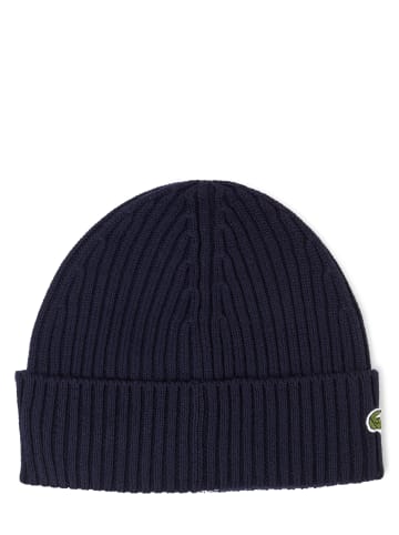 Lacoste Beanie in marine - 0003