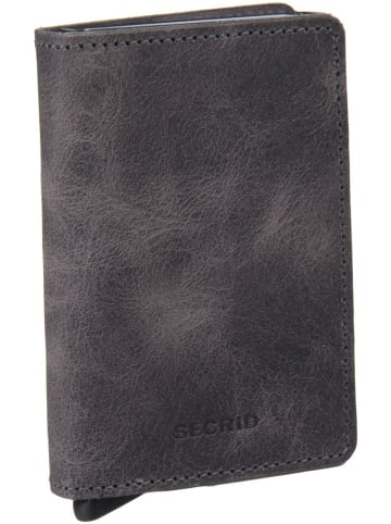 Secrid Geldbörse Slimwallet Vintage in Grey-Black