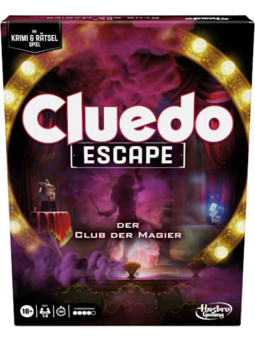 Hasbro Brettspiel Cluedo Escape The Illusionists Der Club Der Magier, ab 10 Jahre
