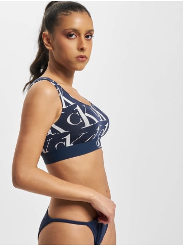 Calvin Klein Calvin Klein BHs in plush ck1 print blue shadow