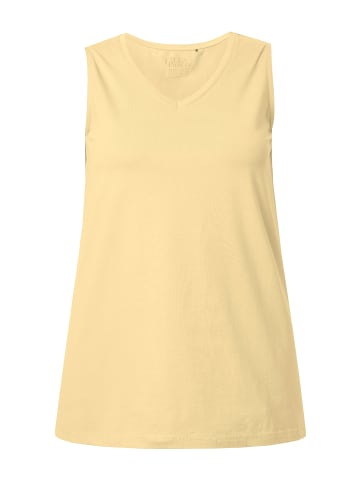Ulla Popken Strick-Top in blassgelb