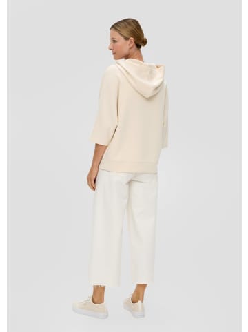 s.Oliver Sweatshirt Jacke in 8105_beige