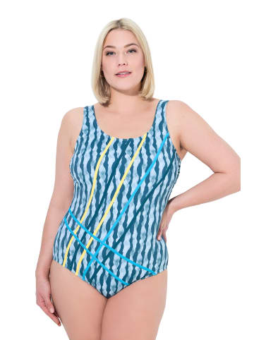 Ulla Popken Badeanzug in tannengrün