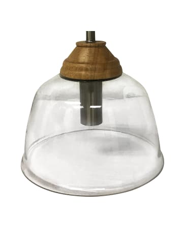 home24 Wandleuchte Fauna in Durchsichtig