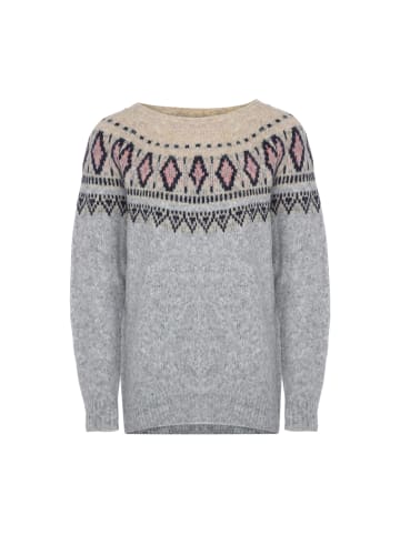 Jalene Damen Sweater in HELLBLAU MEHRFARBIG