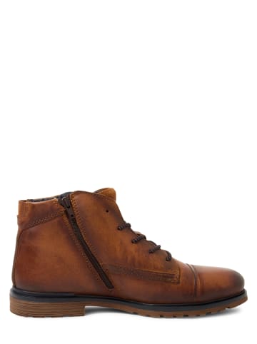 Bugatti Boots in cognac - 0001