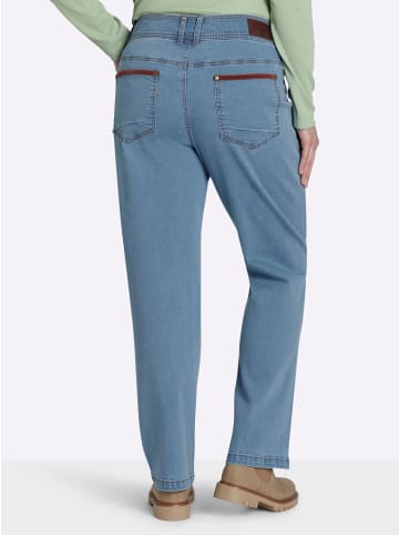 sheego Jeans in blue-bleached