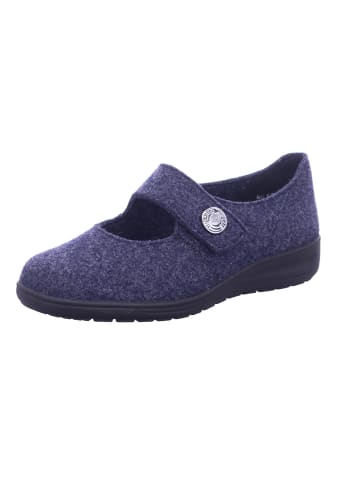 Solidus Hausschuhe Damen Halea Weite H in Blau