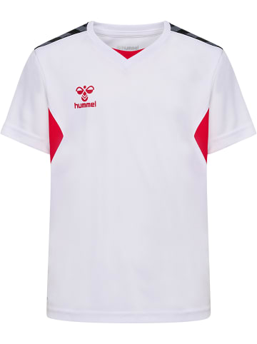 Hummel Hummel T-Shirt Hmlauthentic Fußball Kinder in WHITE/TRUE RED