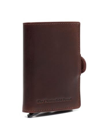 The Chesterfield Brand Lagos Kreditkartenetui RFID Schutz Leder 6.5 cm brown