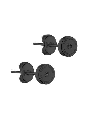 LIEBESKIND BERLIN Ohrstecker Little Bling in schwarz