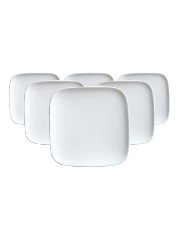 Ritzenhoff & Breker 6er Set Dessertteller Arena ø 21 cm in weiß