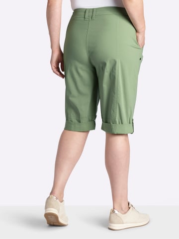 sheego Hose kurz in eucalyptus