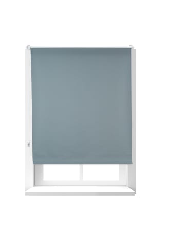 relaxdays Verdunkelungsrollo in Grau - (B)100 x (H)165cm