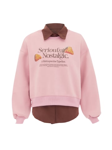 Homebase Sweatshirt in Pink