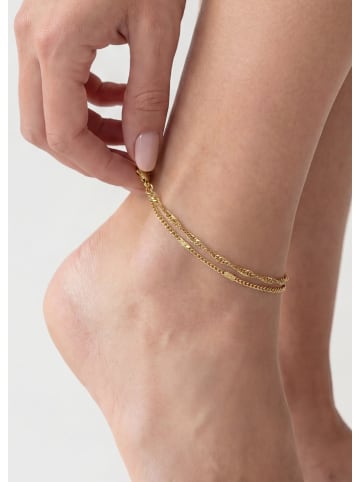 PURELEI Fußkettchen Authentic Gold