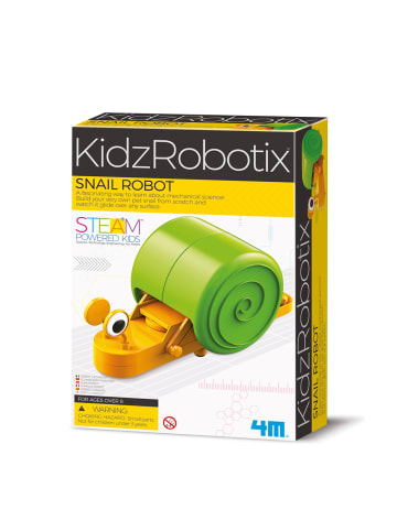 4M Experimentierset KidzRobotix - Schnecken Roboter ab 3 Jahre in Mehrfarbig