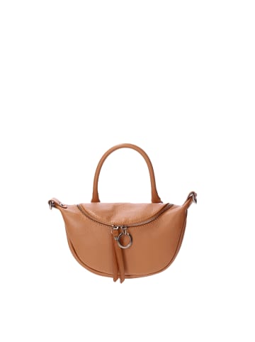 Viola Castellani Handtasche in COGNAC-B
