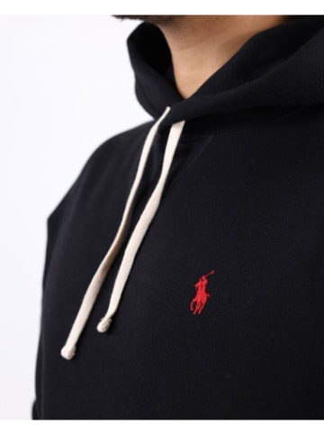 POLO RALPH LAUREN Sweatshirt con capucha in Schwarz