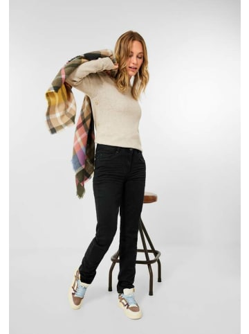 Cecil Slim Fit Jeans für Damen in schwarz