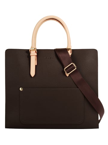 Bugatti Handtasche ELLA Kunstfaser in braun