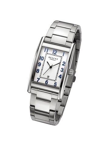Regent Analog-Armbanduhr Regent Metallarmband silber klein (ca. 29mm)