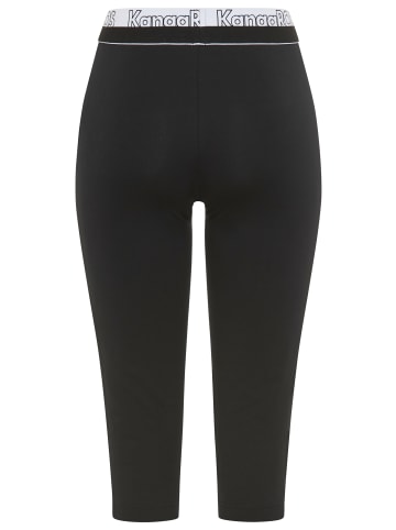 Kangaroos 3/4-Leggings in Schwarz