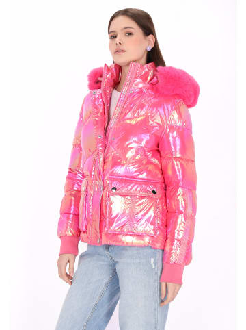 myMo Women Jacket in pink rainbow