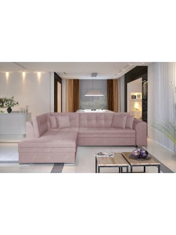 MF Design Piri Recamiere Links in Lila -  (L) 260 x (B) 260 x (H) 78 cm