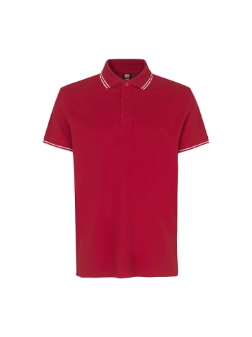 IDENTITY Polo Shirt stretch in Rot