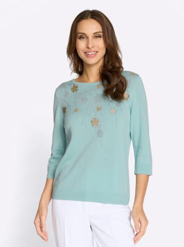 WITT WEIDEN Rundhals-Pullover in mint
