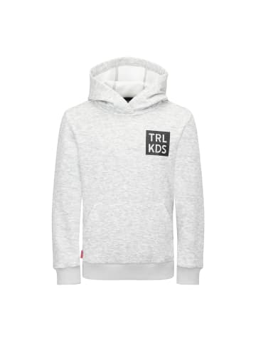 Trollkids Hoodie Rostfjord in light grey