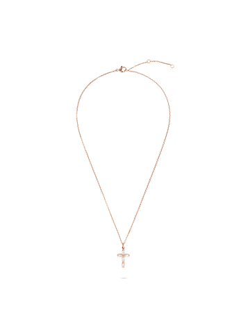 Tamaris Kette Cross in roségold